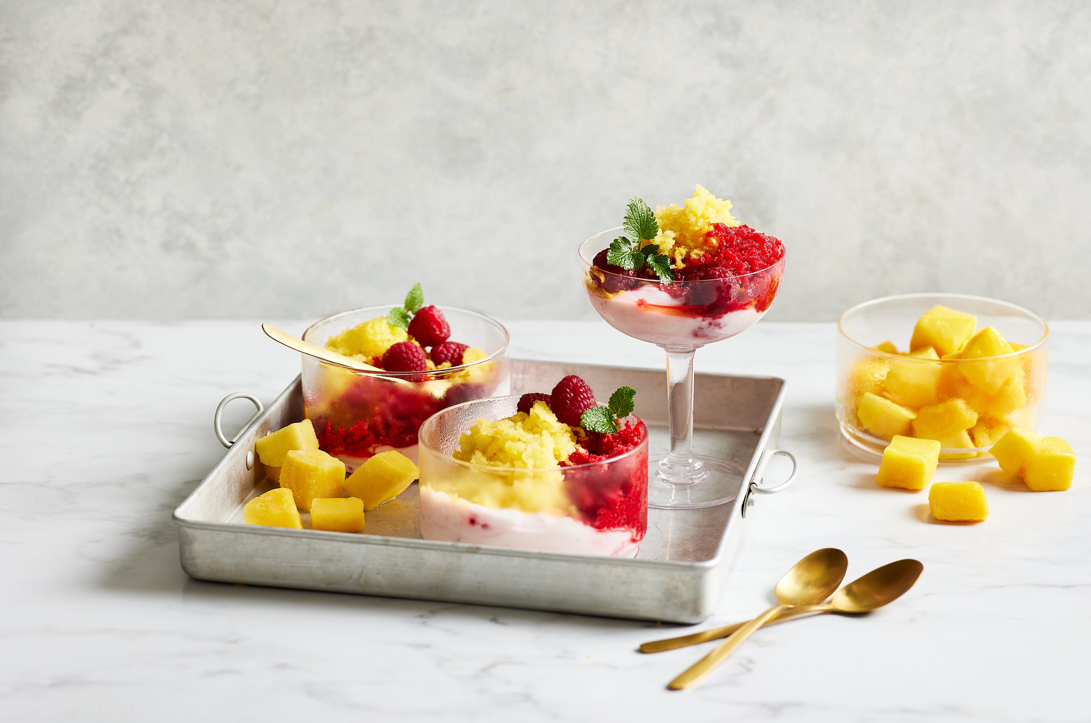 Mango and raspberry granita | KitchenAid Australia