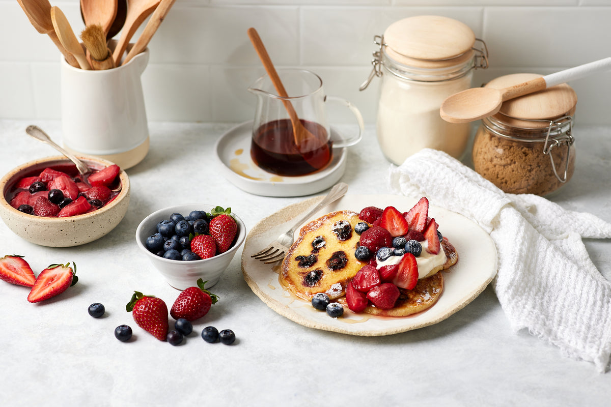 Blueberry Buttermilk Pancakes Recipe KitchenAid