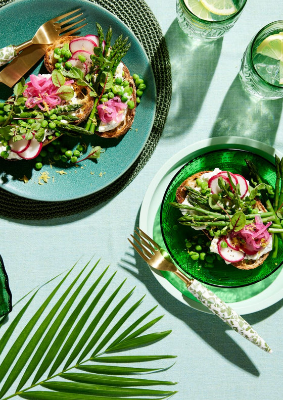 Whipped ricotta on sourdough