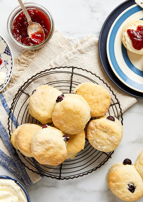 Easy blueberry scones