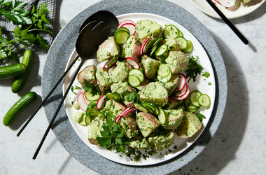 Summery potato salad