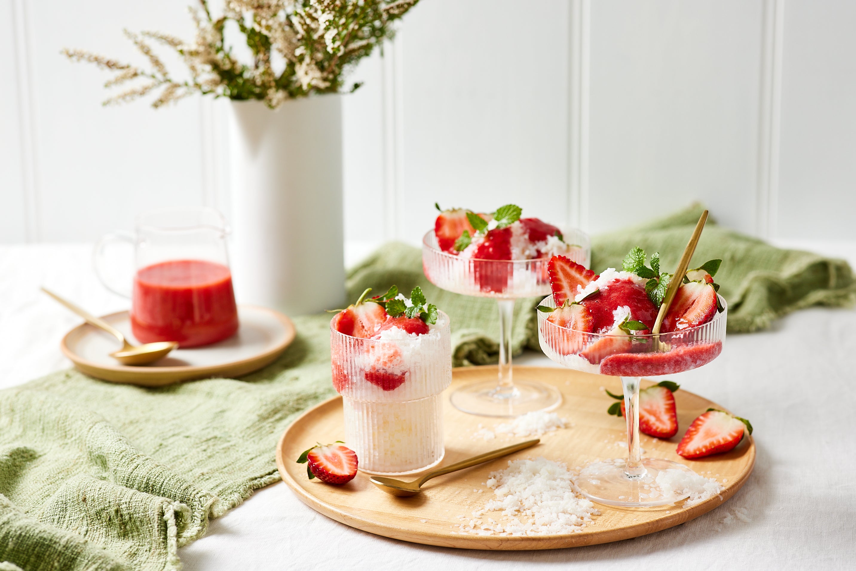 Strawberry milk shaved ice KitchenAid Australia