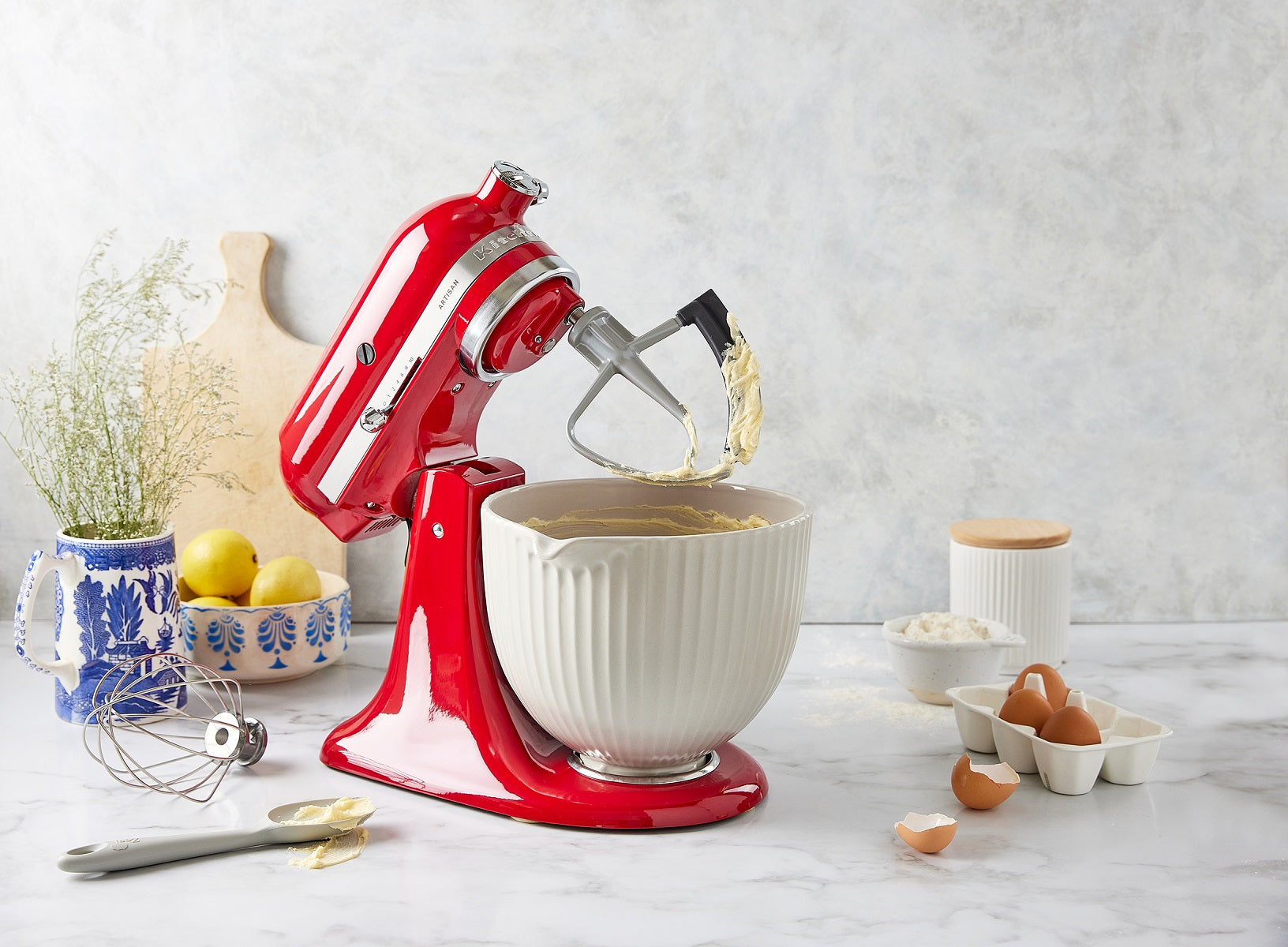 Adjusting the beater to bowl clearance for the tilt head stand mixer