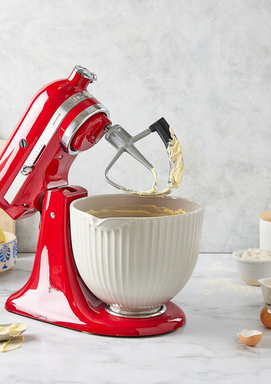 Adjusting the beater to bowl clearance for the tilt head stand mixer