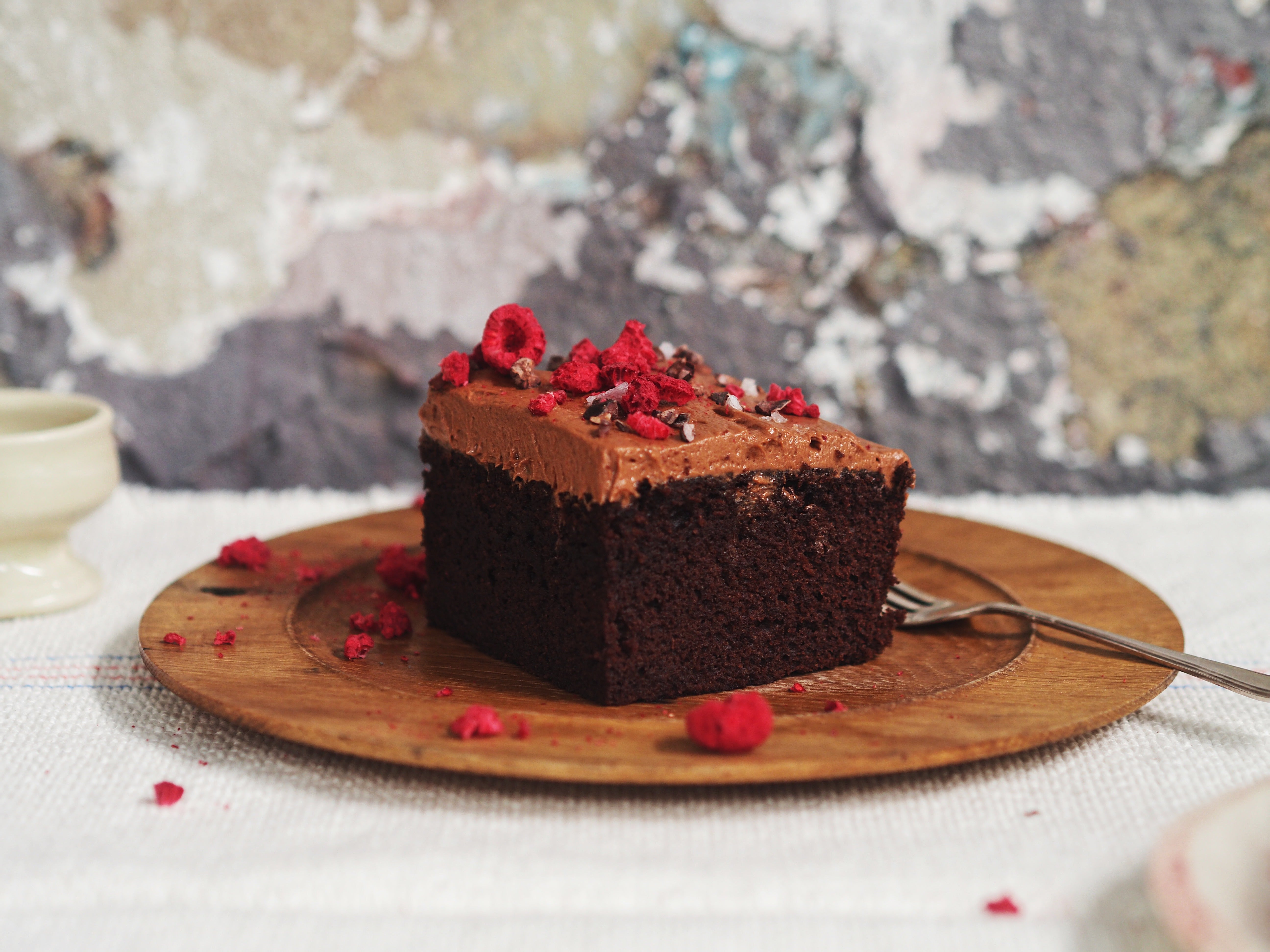 Chocolate olive oil cake with chocolate cream cheese frosting | Julia Busuttil Nishimura