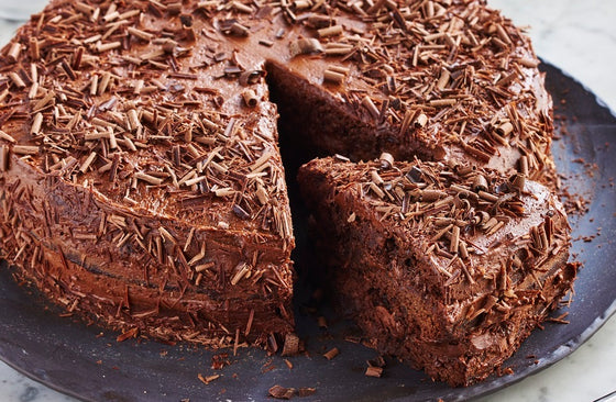 Decadent chocolate cake