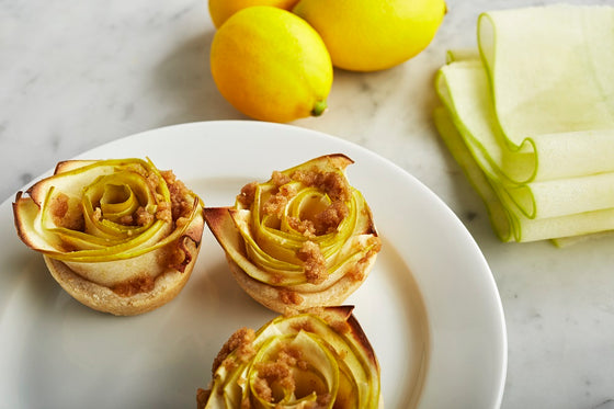 Apple blossom tarts