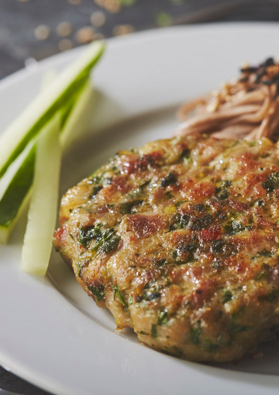 Homemade Thai Red Curry Paste and Asian Chicken Patties