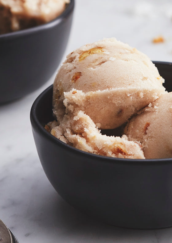 Dairy free vegan banana coconut ice cream