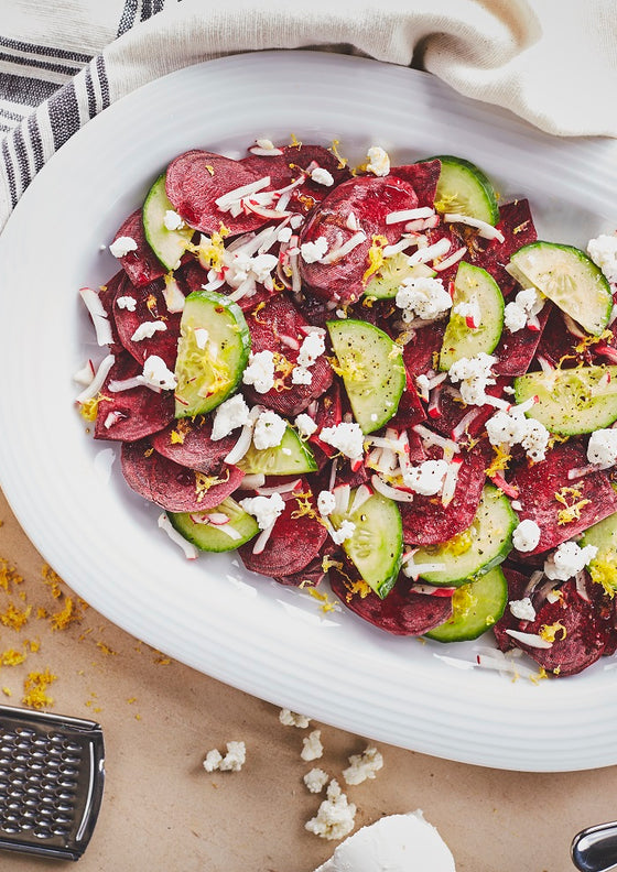 Lemony Beet and Radish Salad