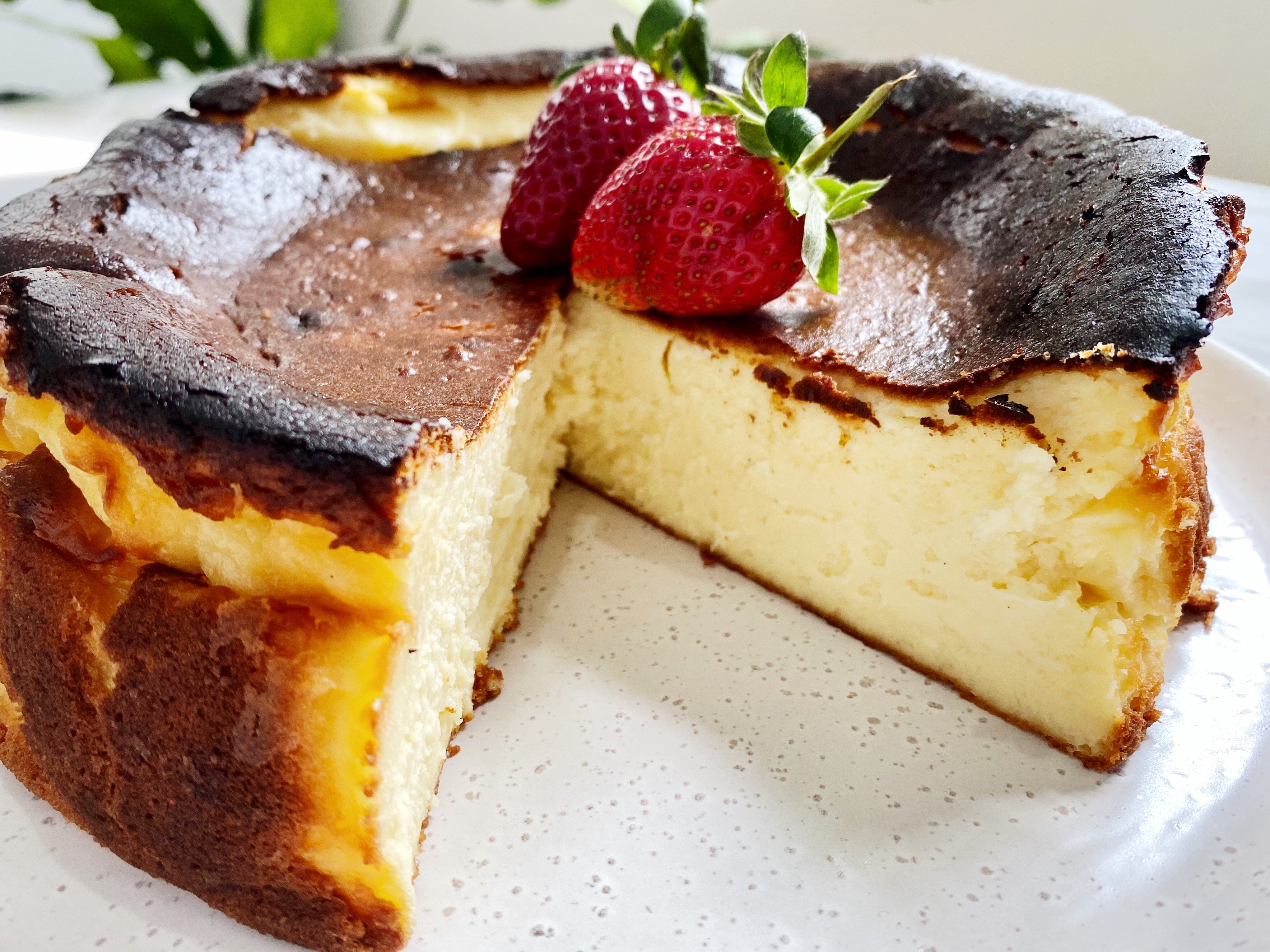 Basque burnt cheesecake