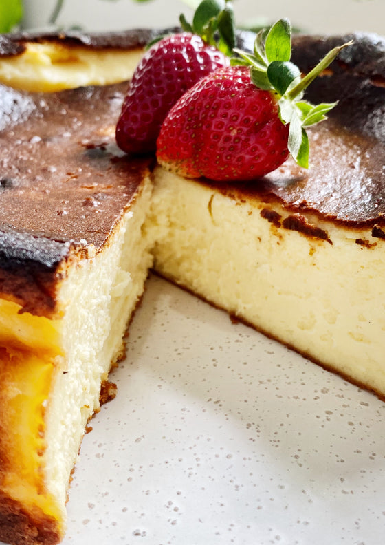 Basque burnt cheesecake