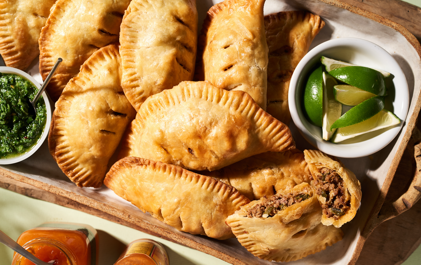 Beef and cheese empanadas