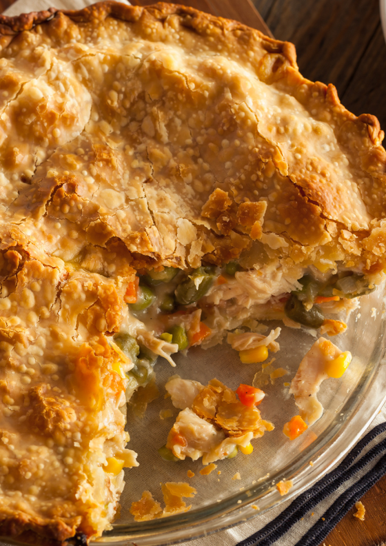 Skillet Chicken Pot Pie