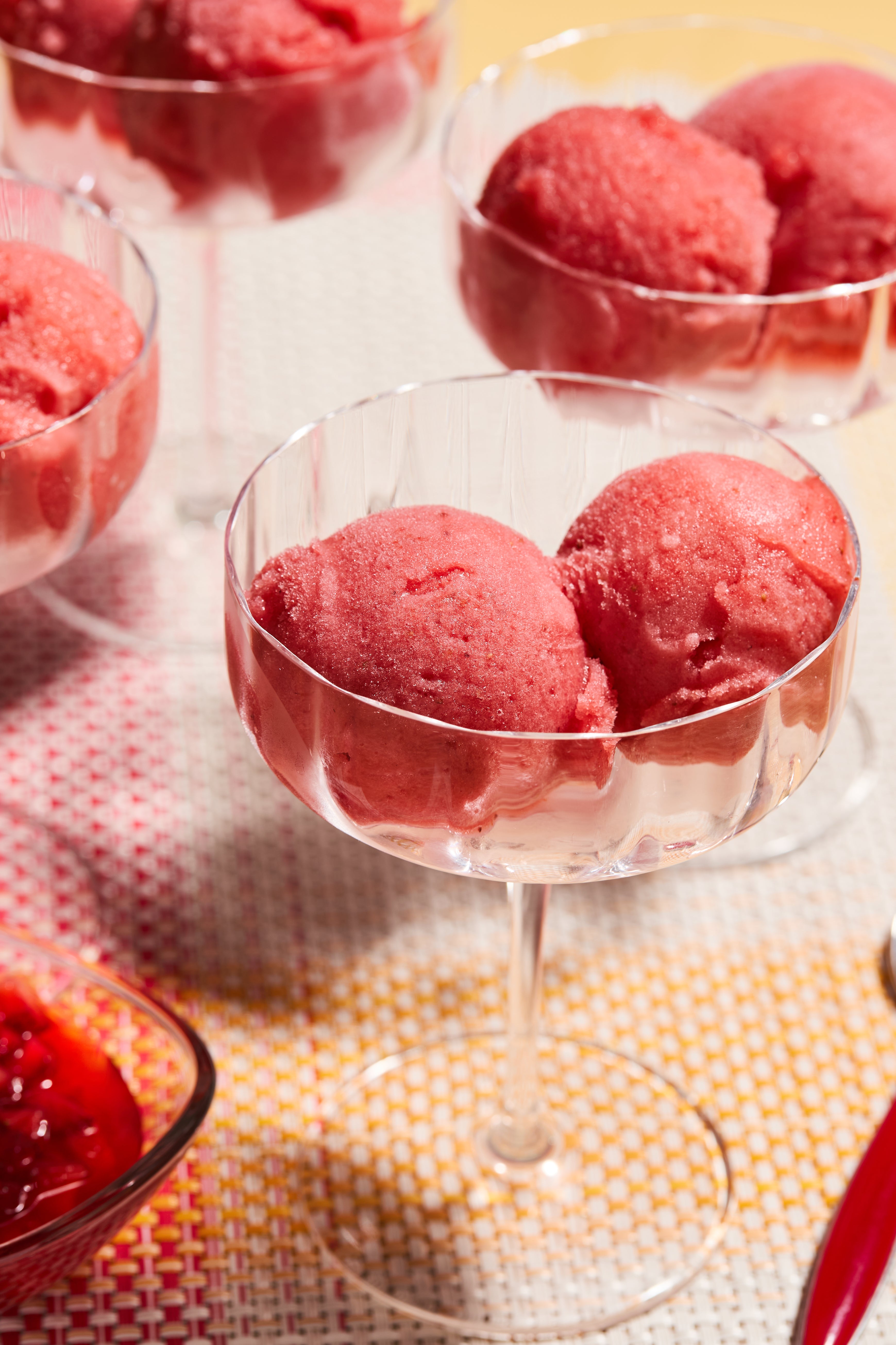 Sparkling Strawberry Sorbet KitchenAid Australia