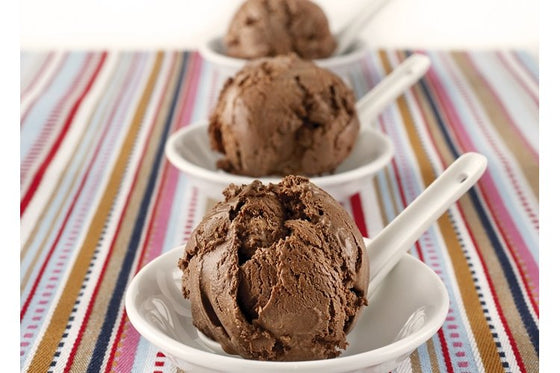 Chocolate mud ice cream