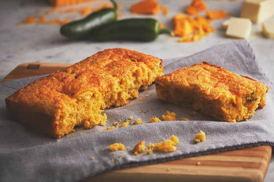 Cheddar Jalapeño Cornbread
