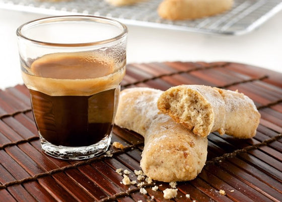 Pecan vanilla biscuits