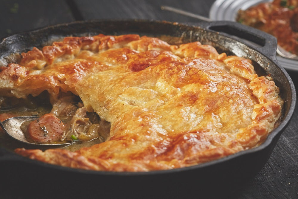 Skillet Chicken Pot Pie