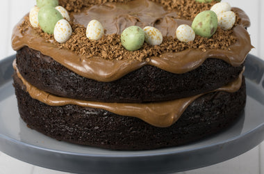 Easter chocolate cake by Kirsten Tibballs