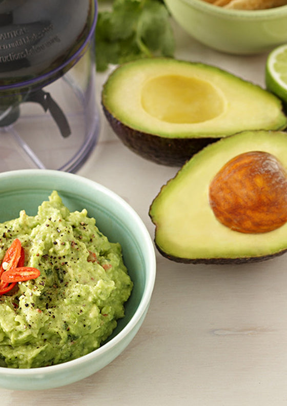 Quick zesty guacamole
