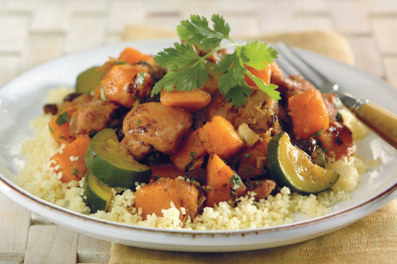 Lamb Tagine with Saffron Couscous