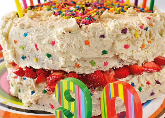 Happy Birthday butter cake