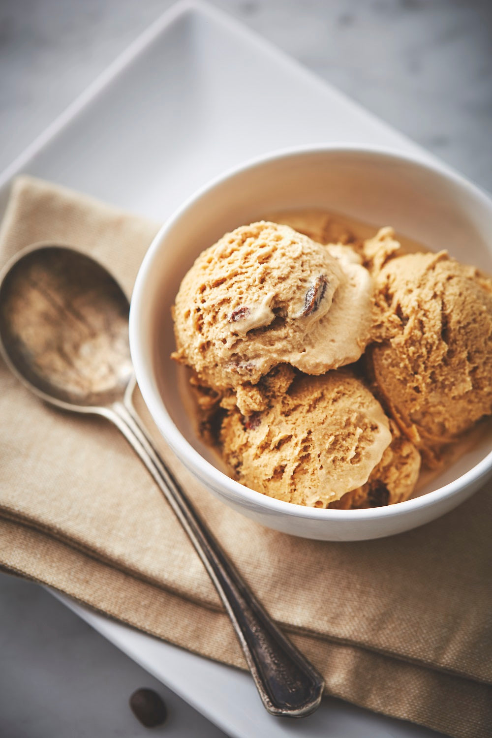 Espresso Rum and Raisin Ice Cream