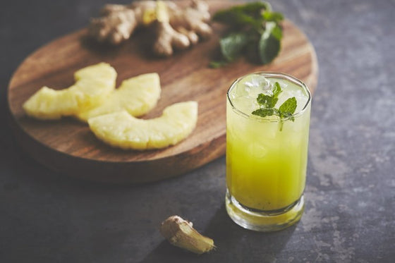 Spinach, Pineapple, Mint & Ginger Juice