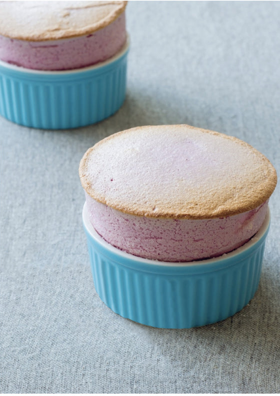 Raspberry souffle | Callum Hann