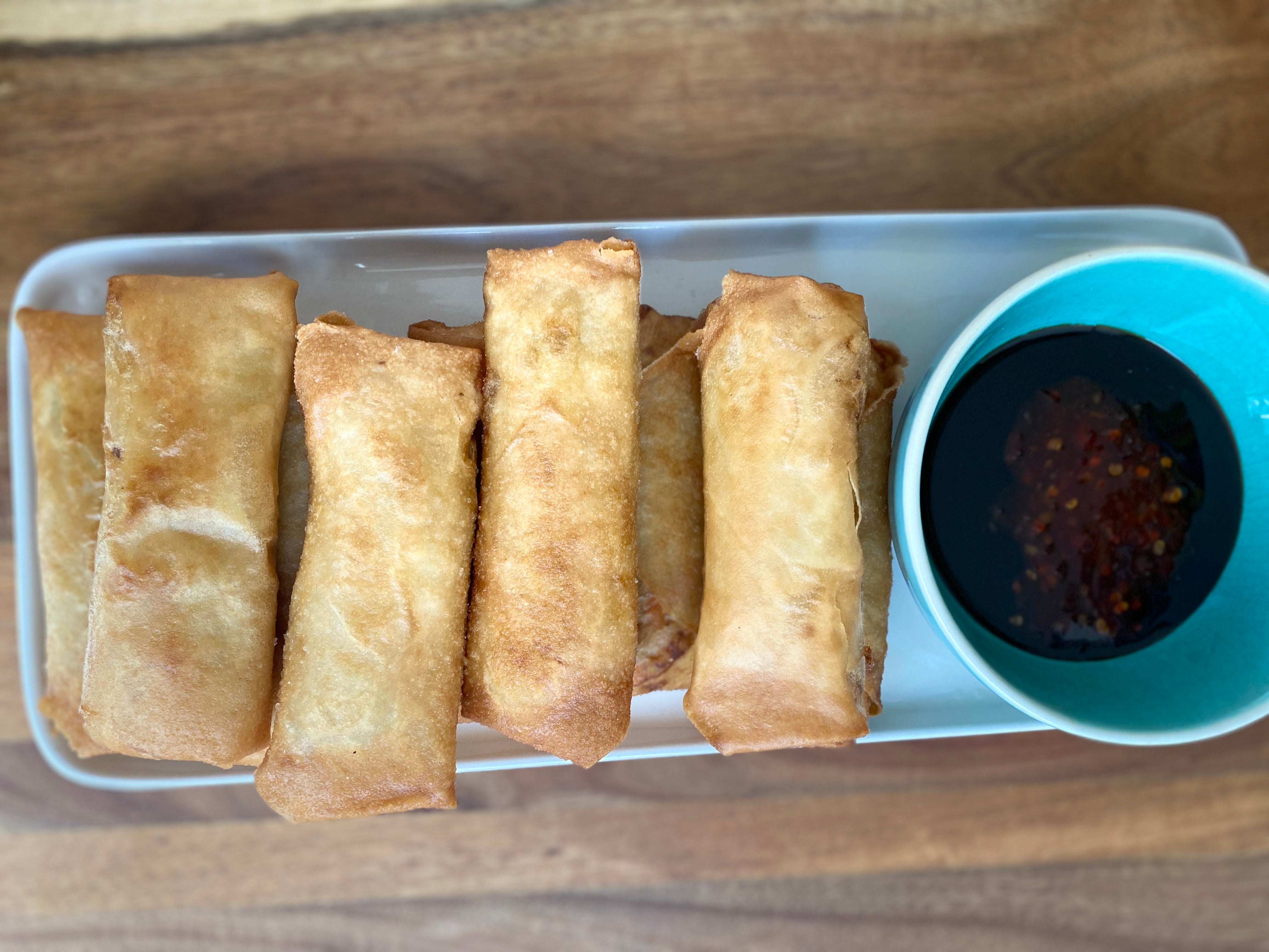 Vegetarian spring rolls