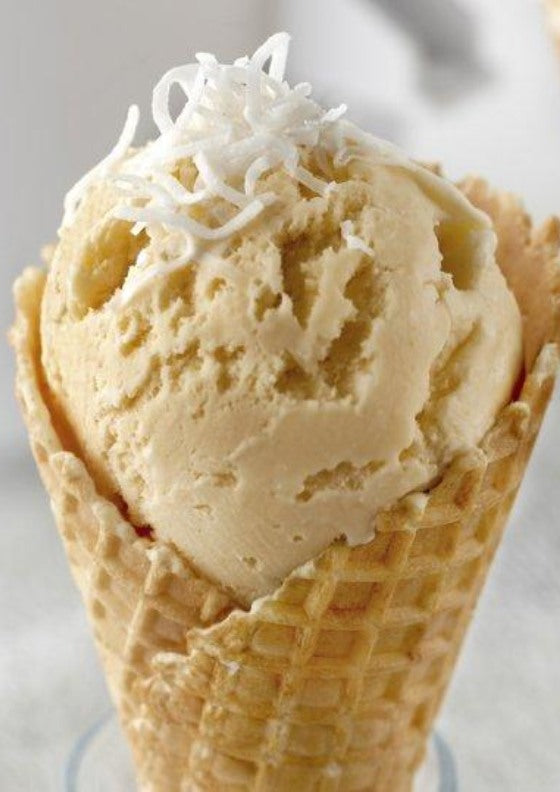 Hairy coconut ice cream