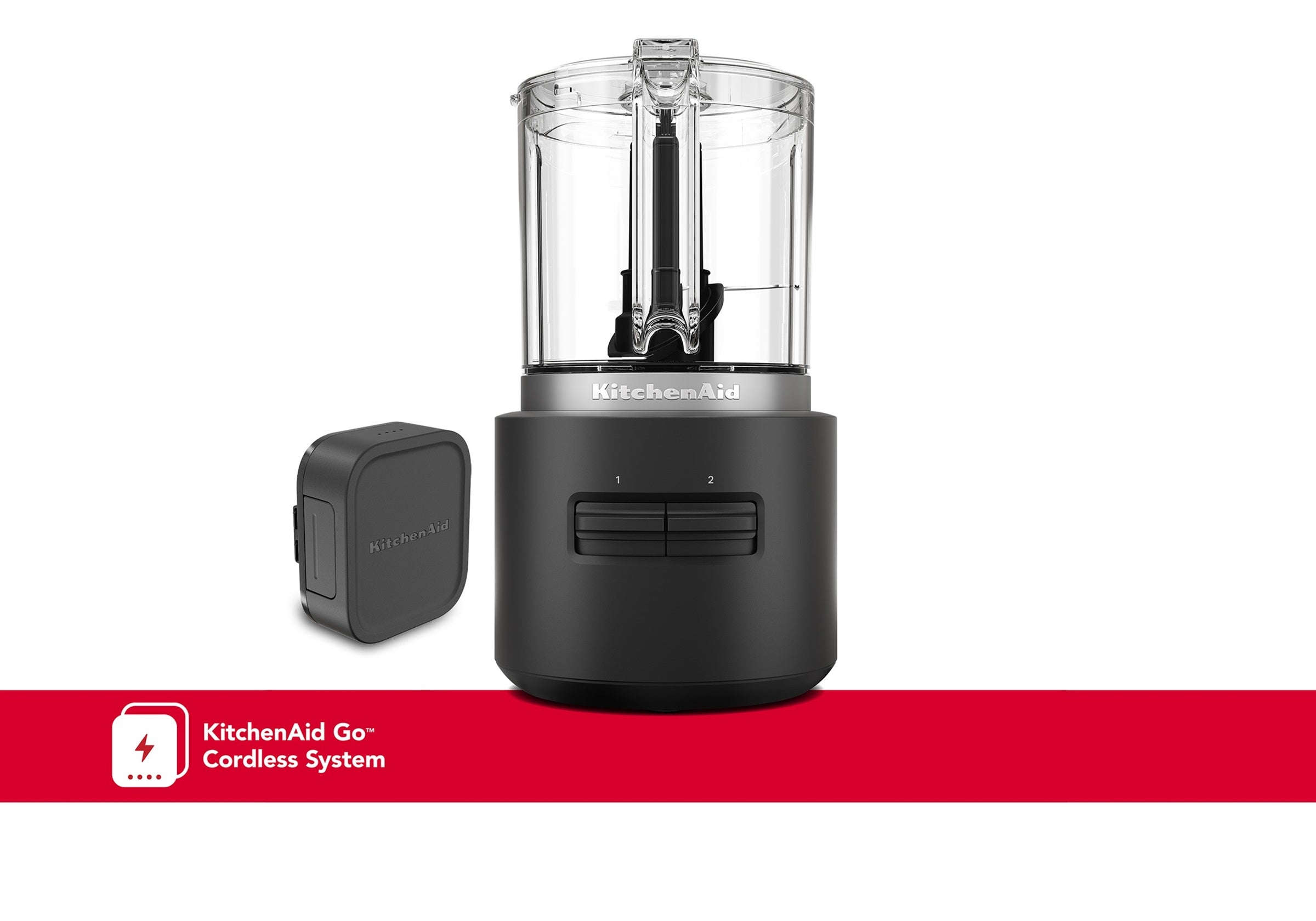 KitchenAid Cordless Go 5 Cup Food Chopper With Battery