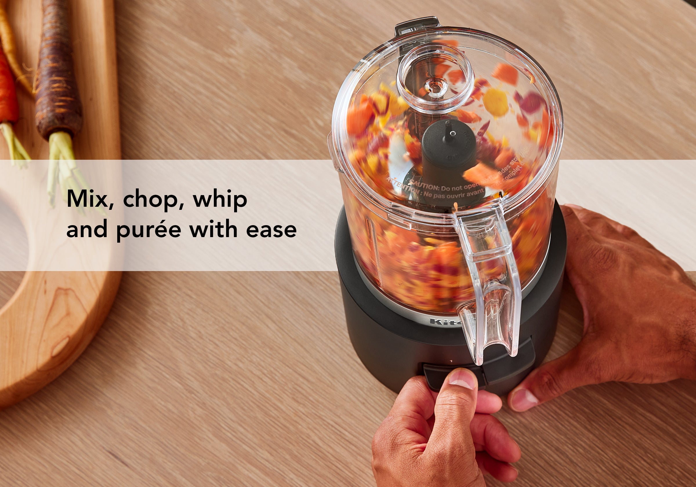 KitchenAid Cordless Go 5 Cup Food Chopper With Battery