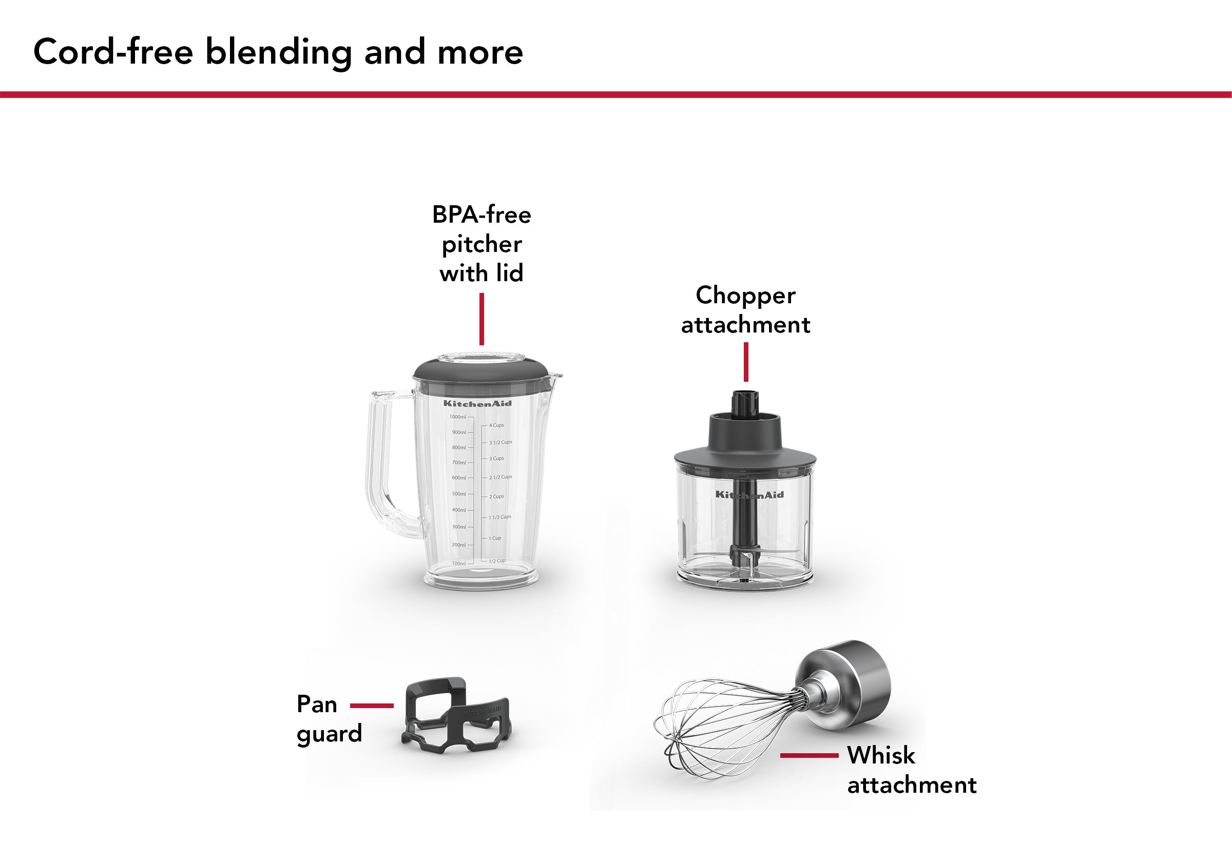 Go Cordless Hand Blender Accessory Pack