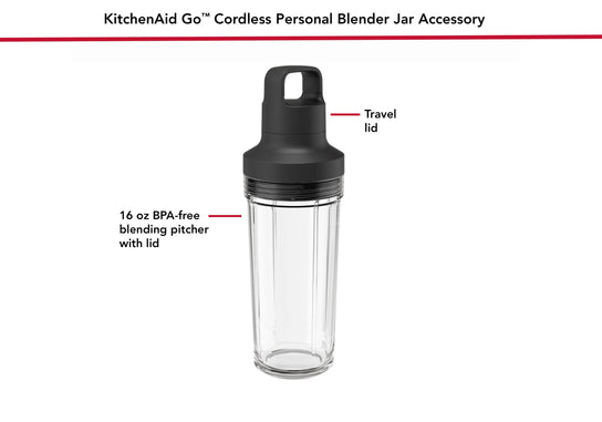 Cordless Go Personal Blender Jar Accessory
