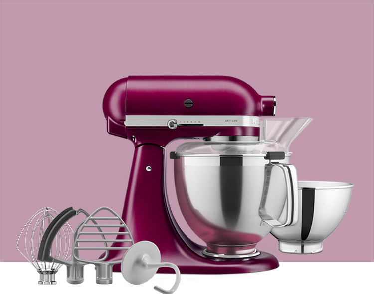 Artisan Tilt-Head Stand Mixer - Beetroot KSM195