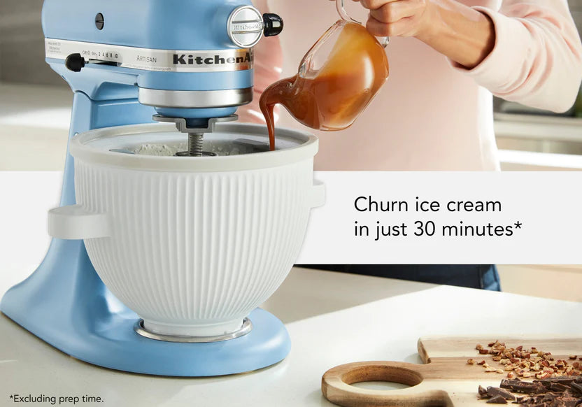 Artisan Tilt-Head Stand Mixer KSM192 + Ice Cream Bowl Bundle