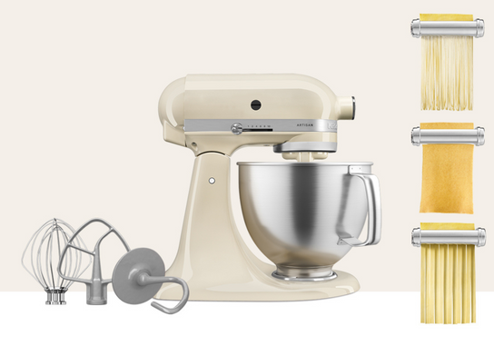 Artisan Tilt-Head Stand Mixer KSM192 + 3 Piece Pasta Attachment Bundle