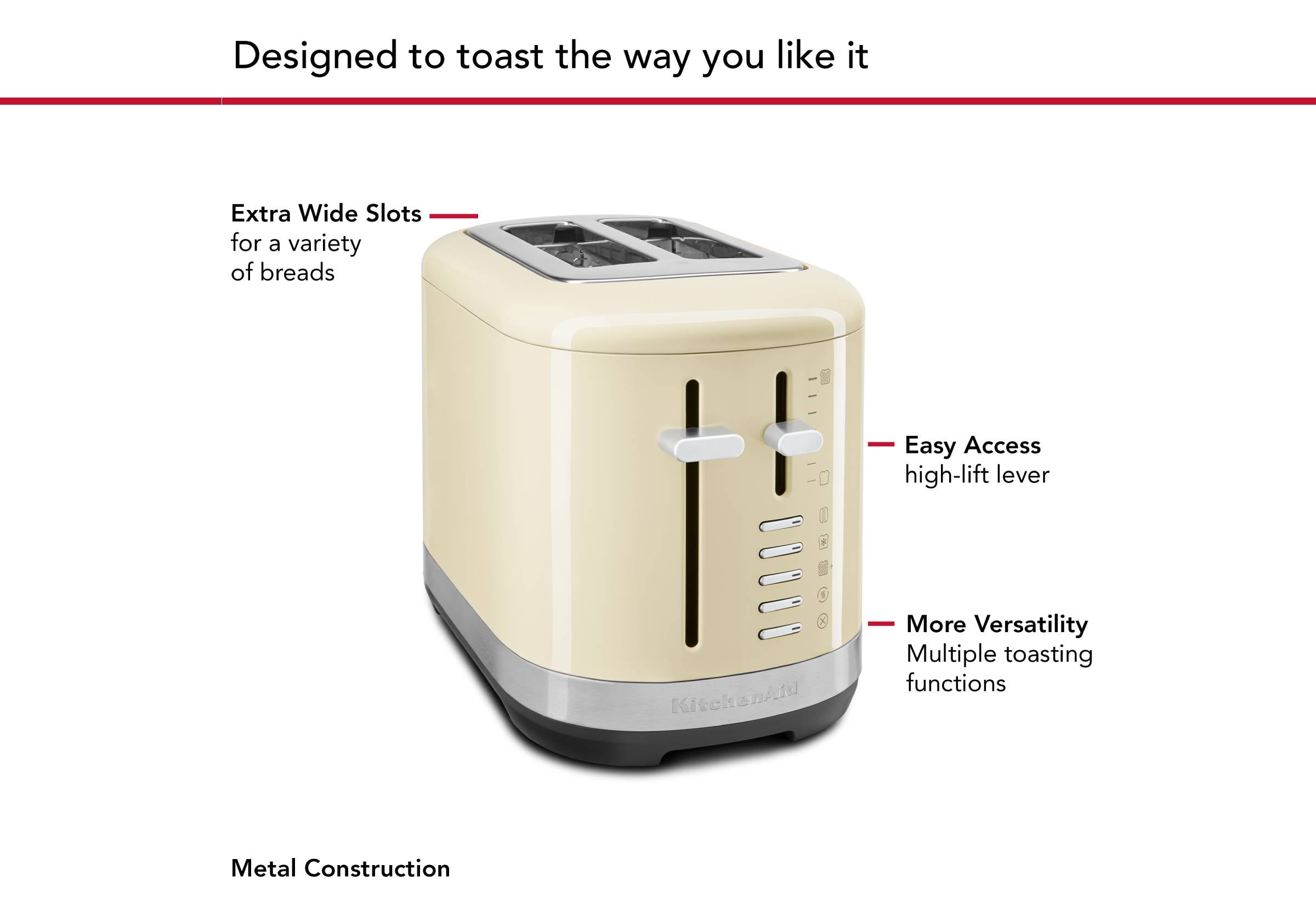 2 Slice Toaster KMT2109