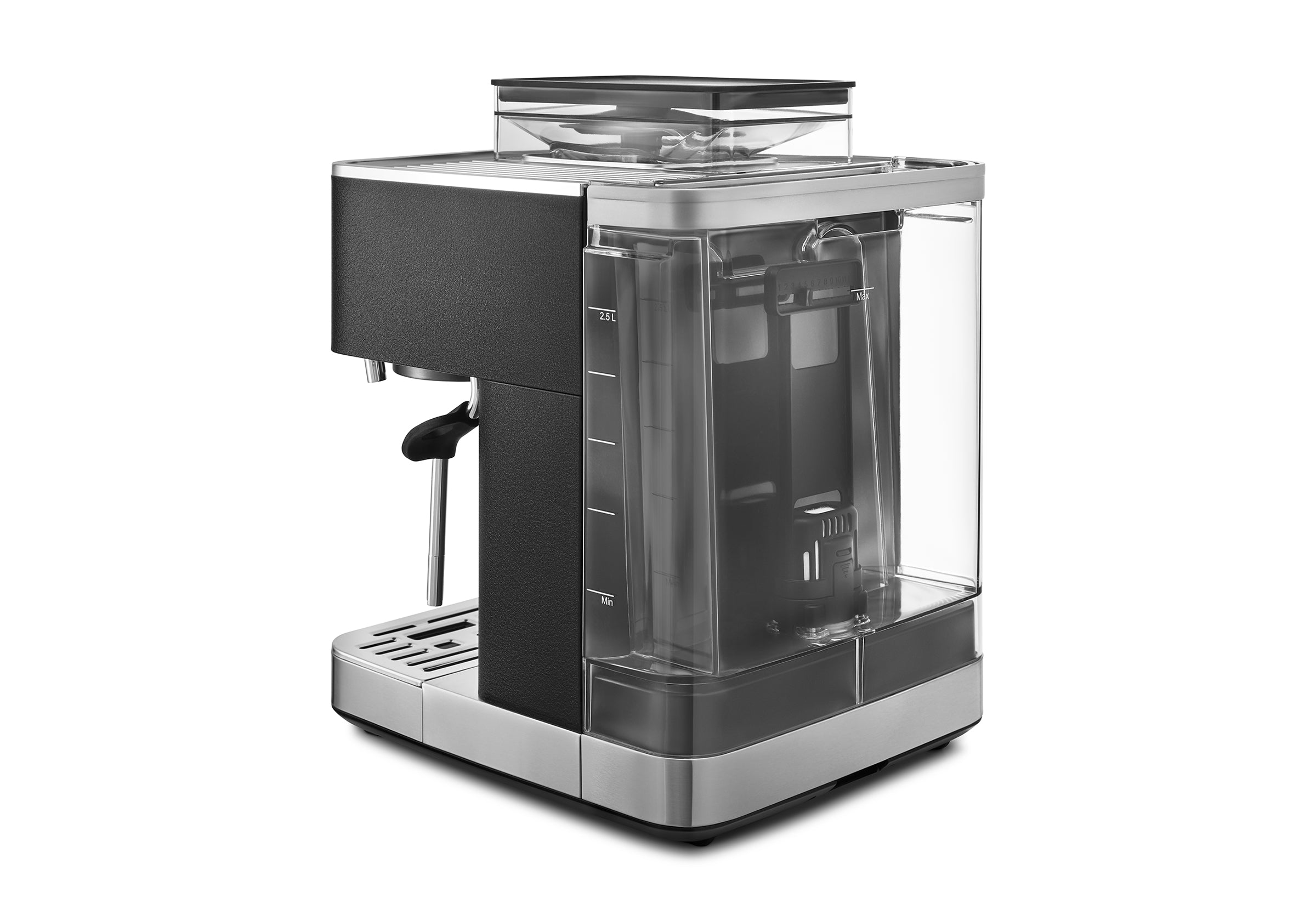 Semi Automatic Espresso Machine with Burr Grinder