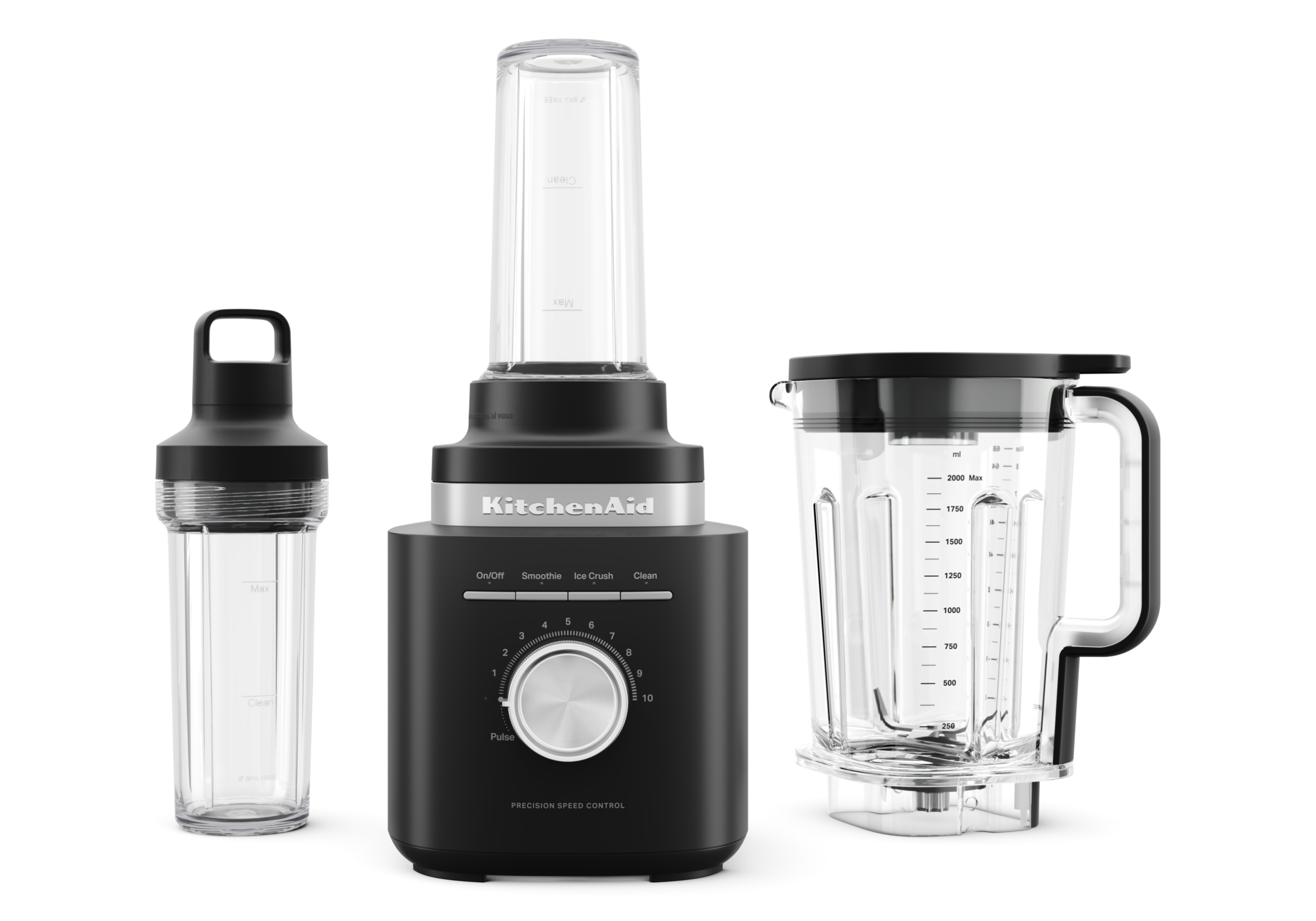 Pure Power Blender with Two Personal Blending Jars