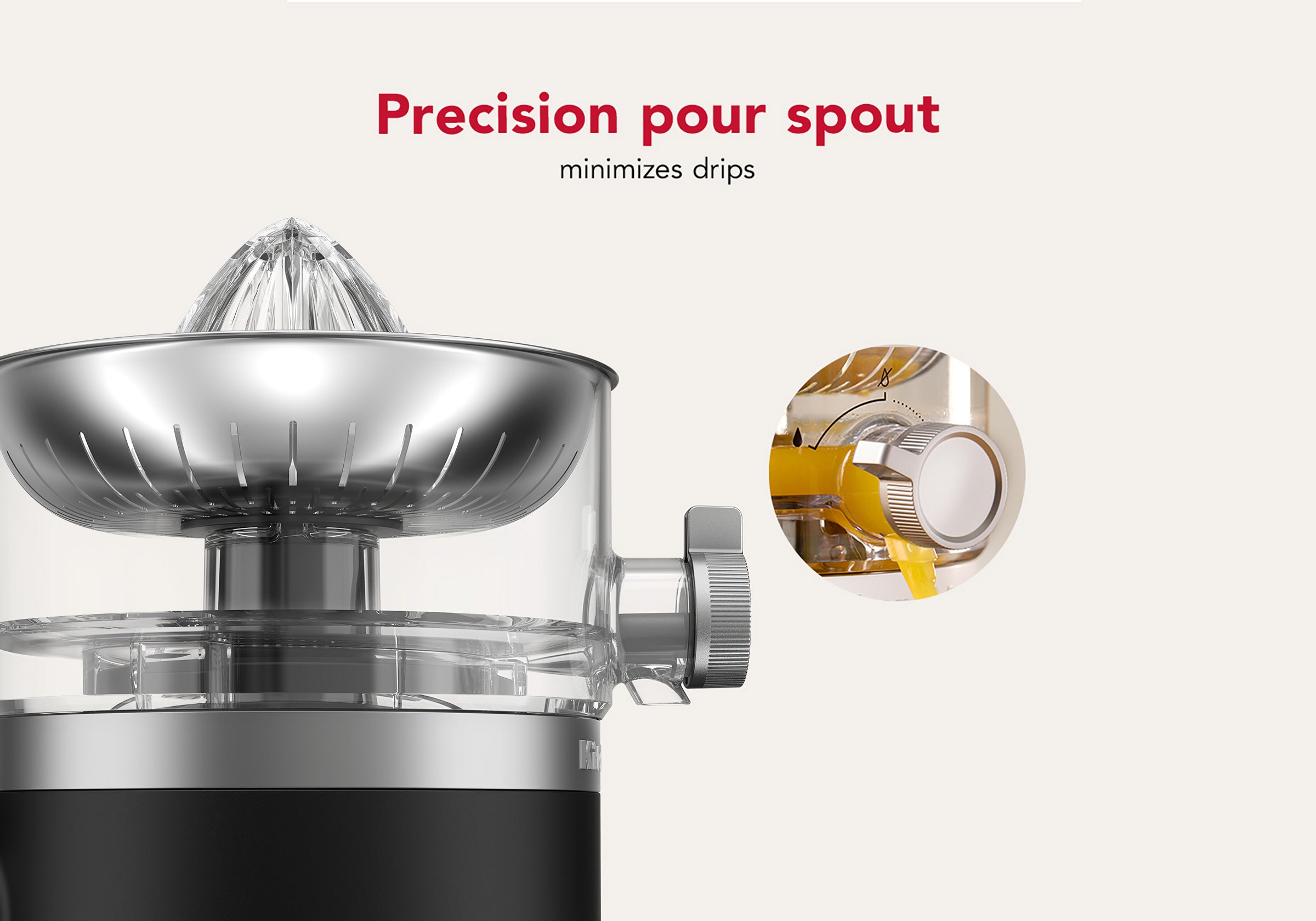 KitchenAid Go Cordless Citrus Juicer With Battery