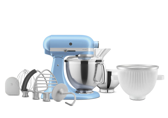 Artisan Tilt-Head Stand Mixer KSM195 + Ice Cream Bowl Bundle