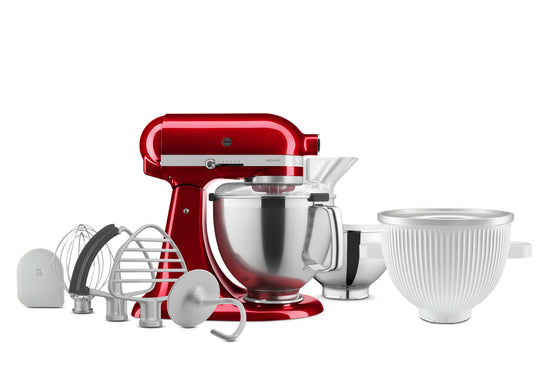 Artisan Tilt-Head Stand Mixer KSM195 + Ice Cream Bowl Bundle