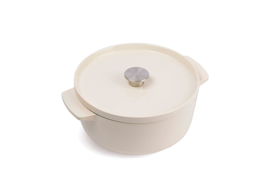 Covered Casserole 26cm (5.2L) Almond Cream