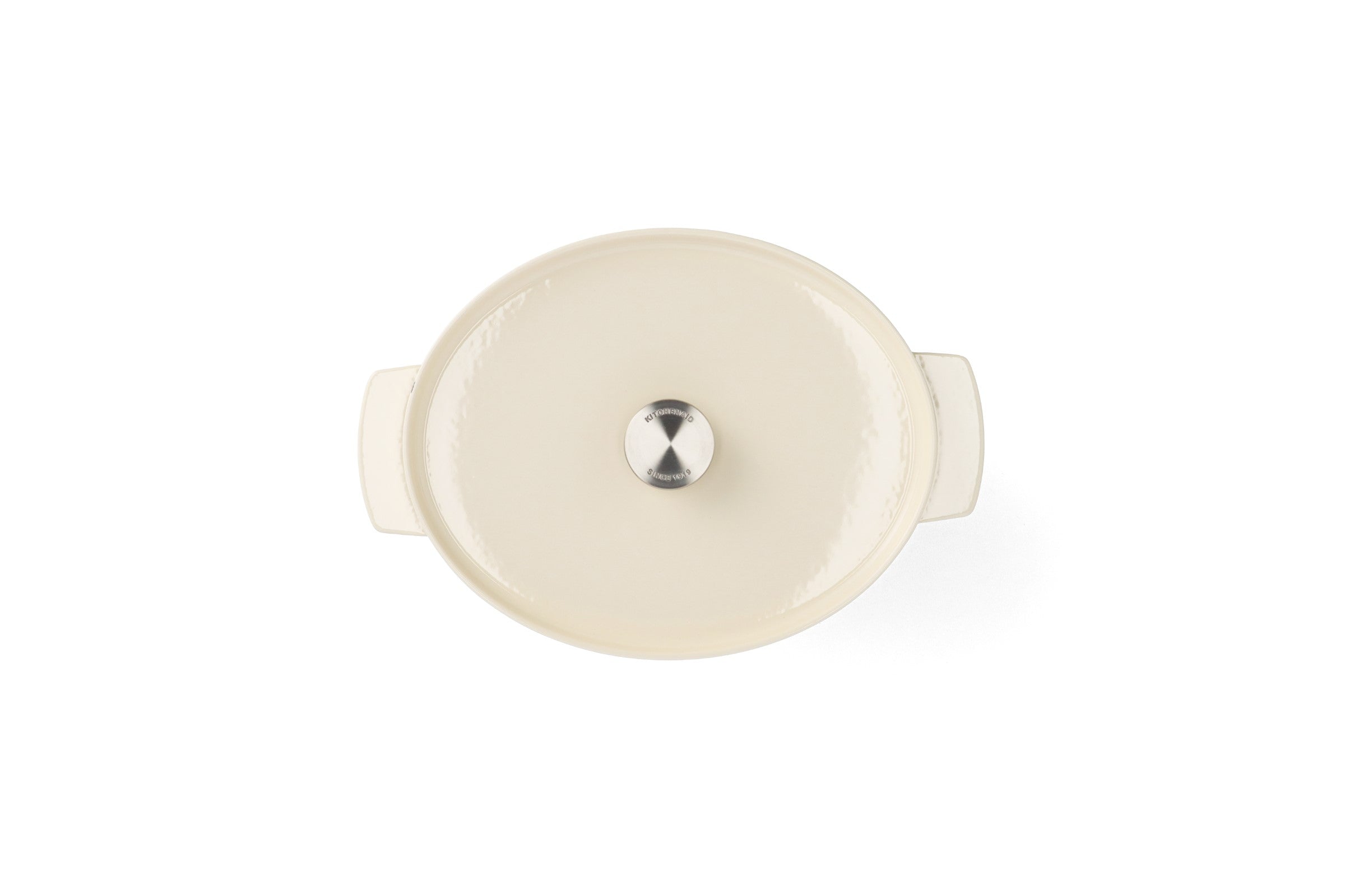 Oval Covered Casserole 30cm (5.6L) Almond Cream