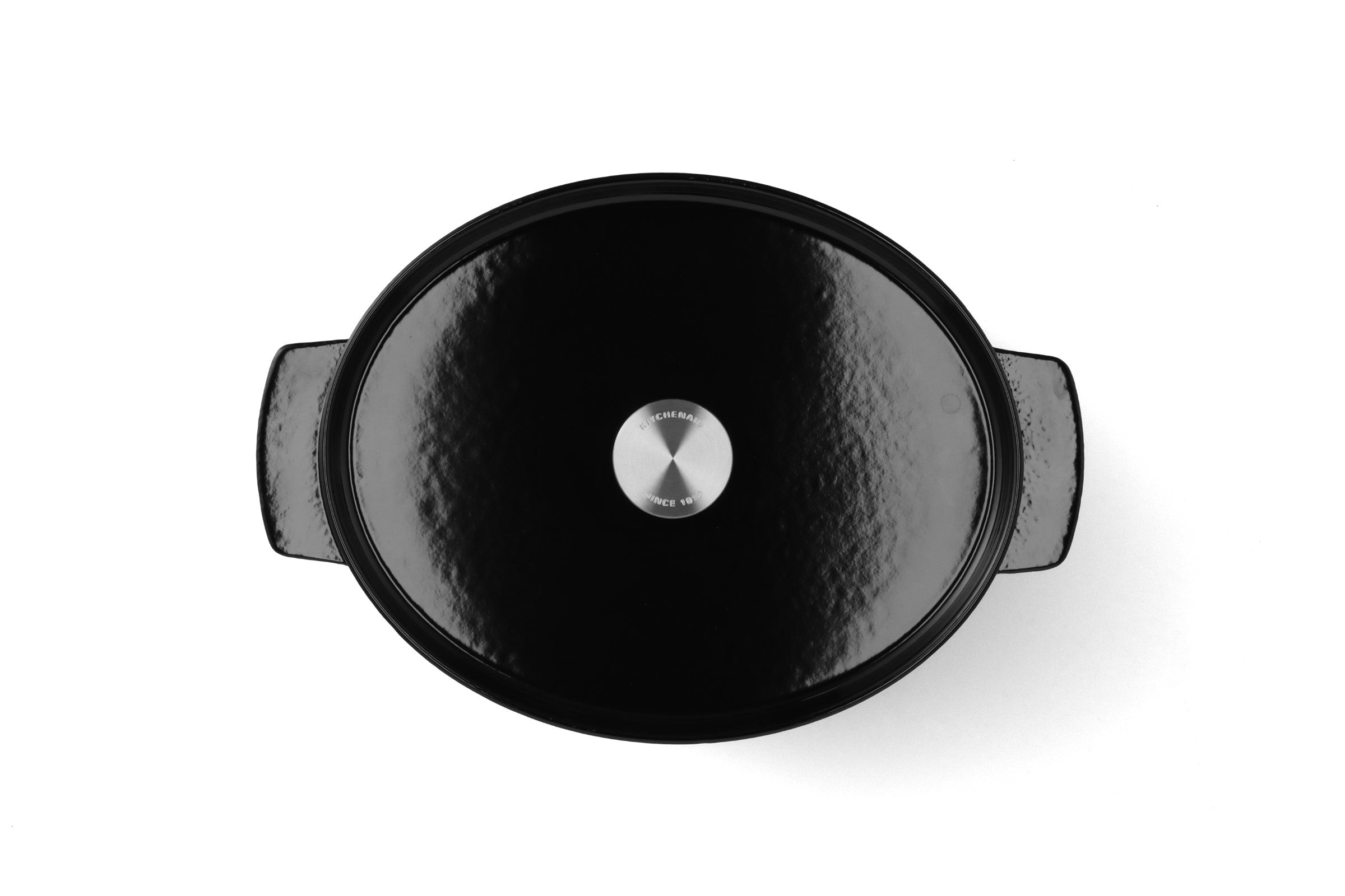 Oval Covered Casserole 30cm (5.6L) Onyx Black