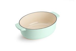 Oval Covered Casserole 30cm (5.6L) Pistachio