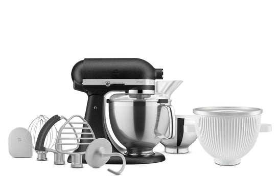 Artisan Tilt-Head Stand Mixer KSM195 + Ice Cream Bowl Bundle
